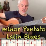 E Minor Pentatonic - Latin Blues Tutorial