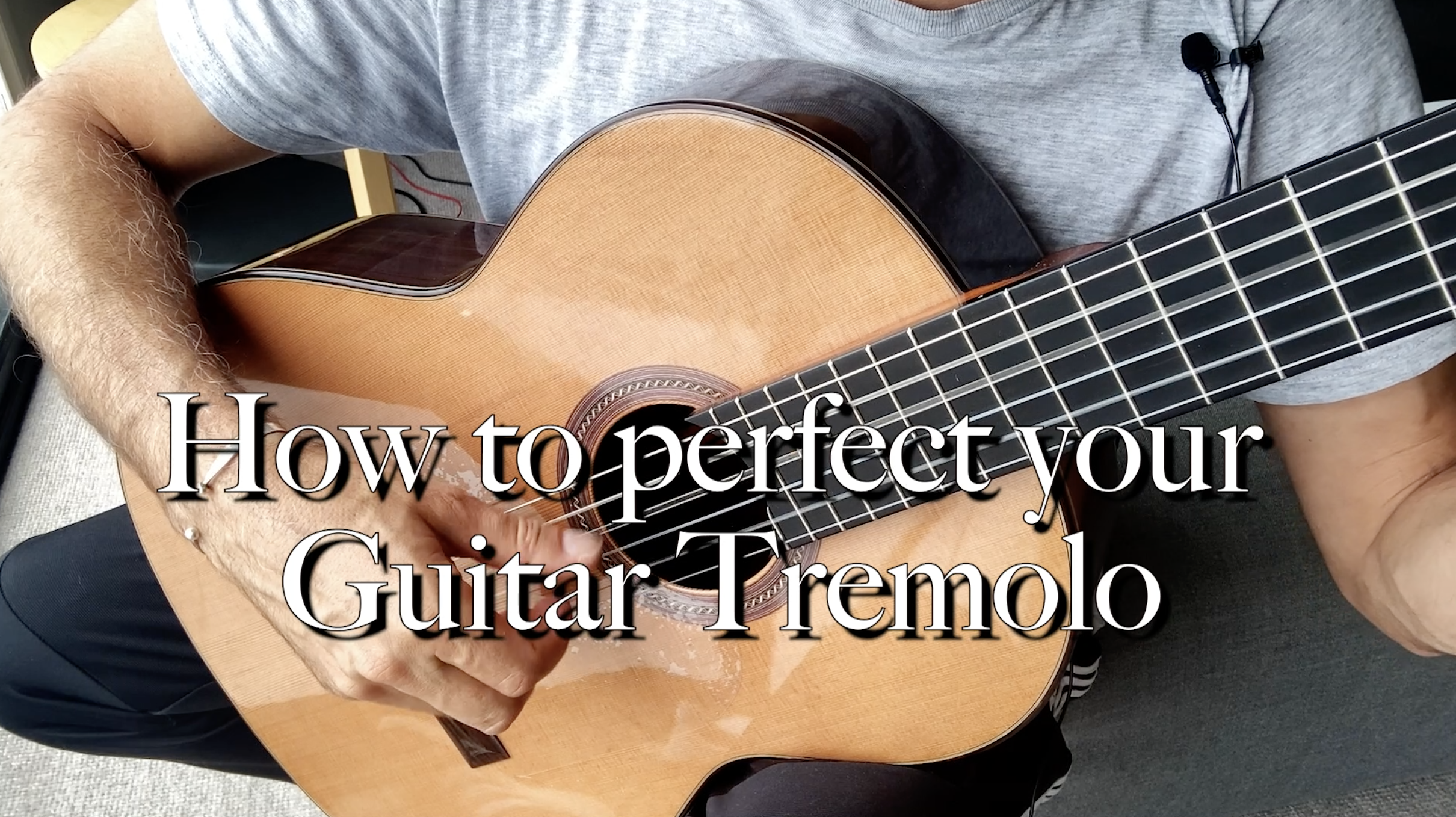 The magic of the guitar tremolo Latin Guitar Mastery